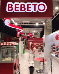 Innovative exhibition booth design for trade shows and expos.