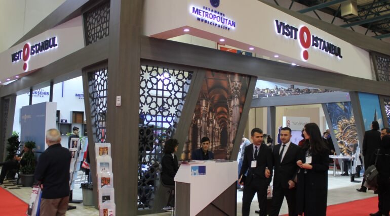 High-quality exhibition booth design for impactful trade show displays.