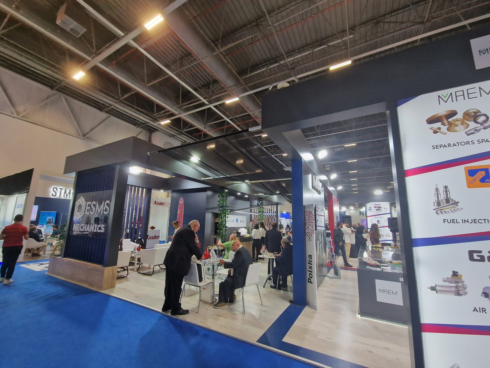 Expo stand design in Milan at global trade show