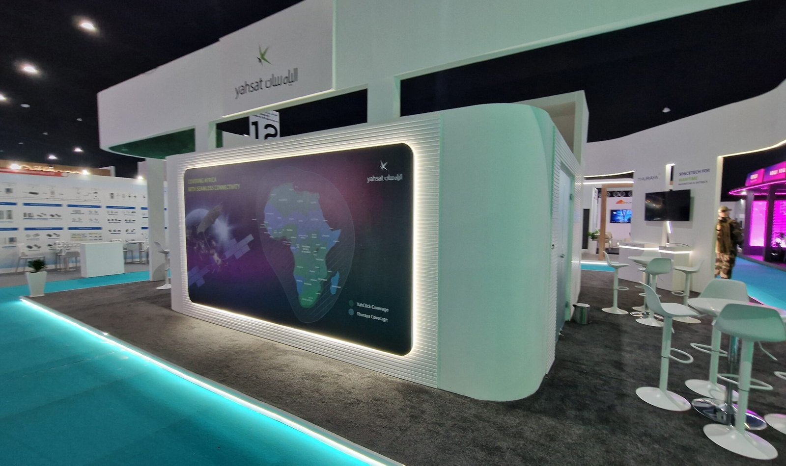 Exhibition stall in Bahrain at real estate expo