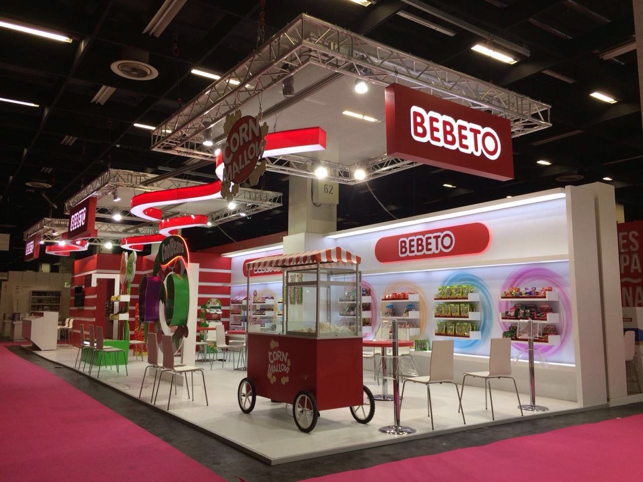 Expo stand design in Marseille at logistics exhibition