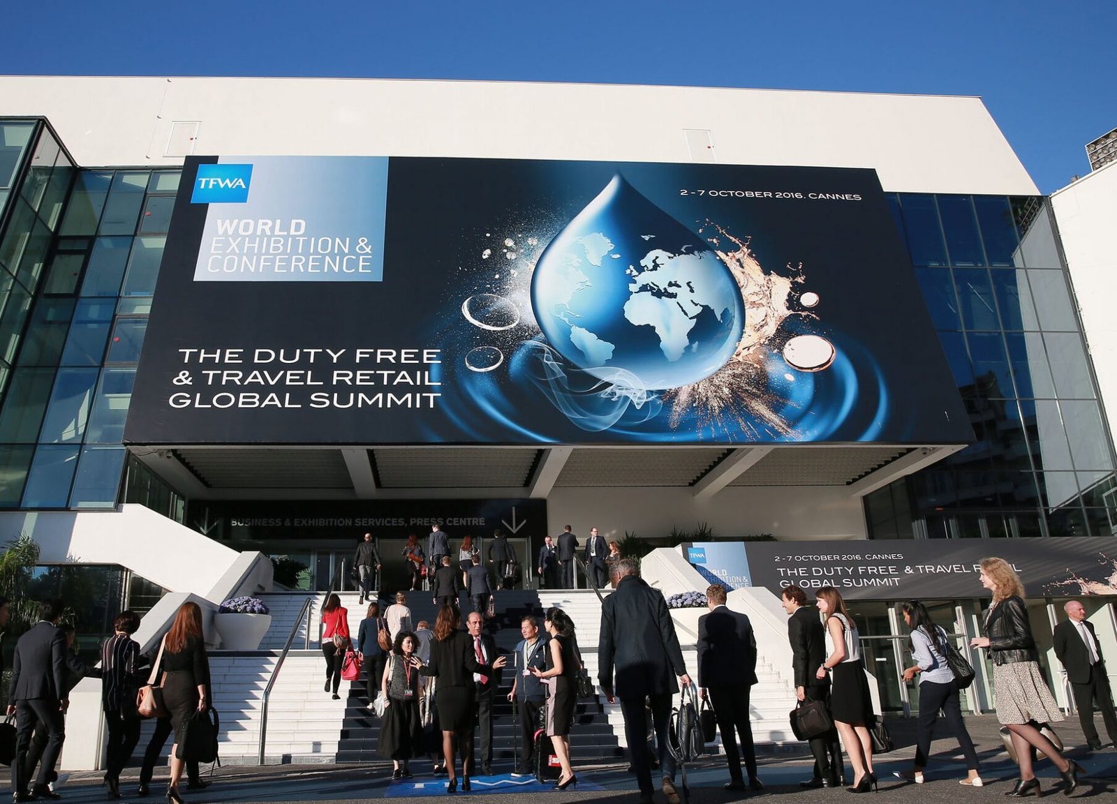 Stand design in Cannes at luxury trade event