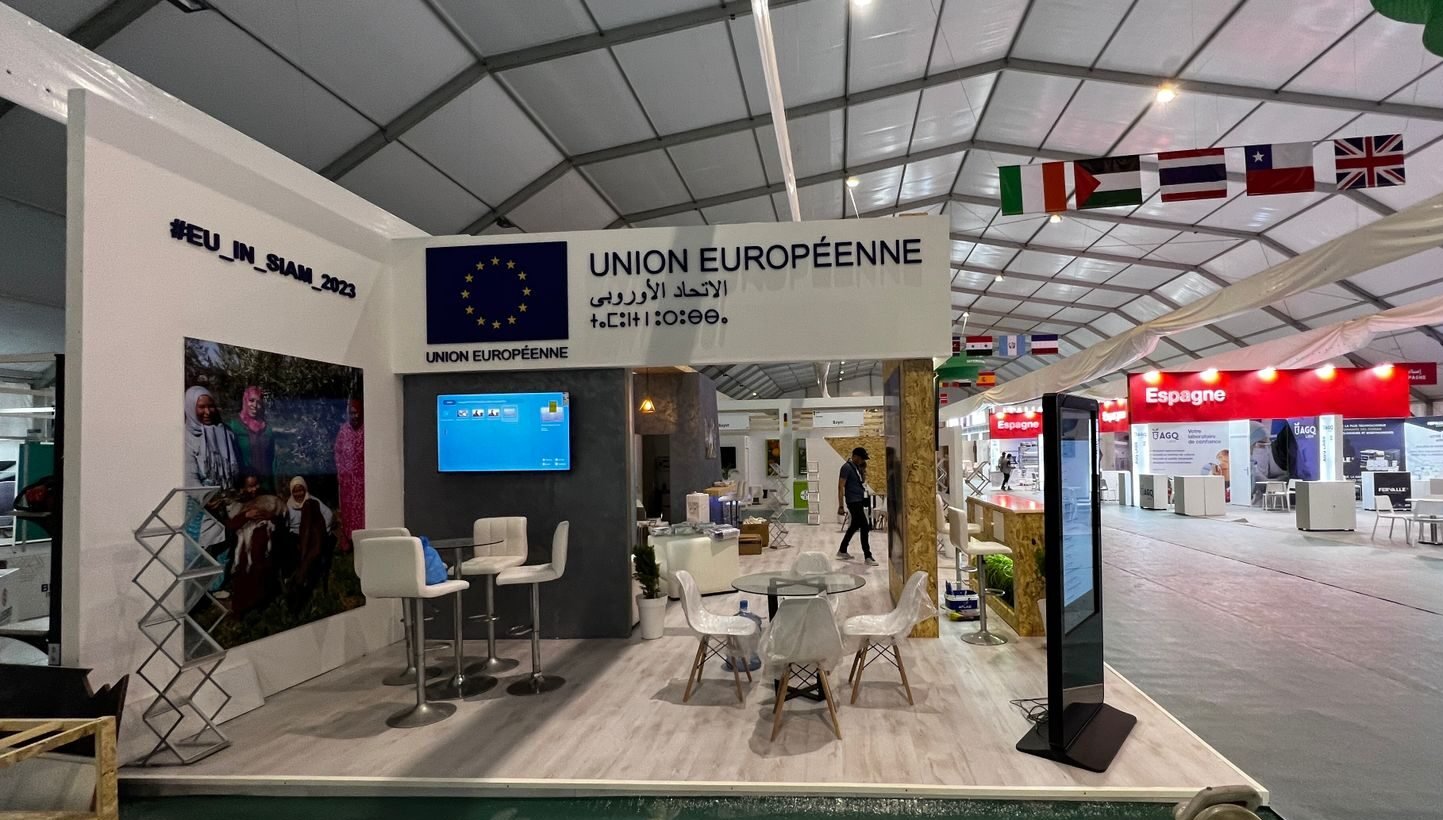 Exhibition stall in Meknes for Sidattes