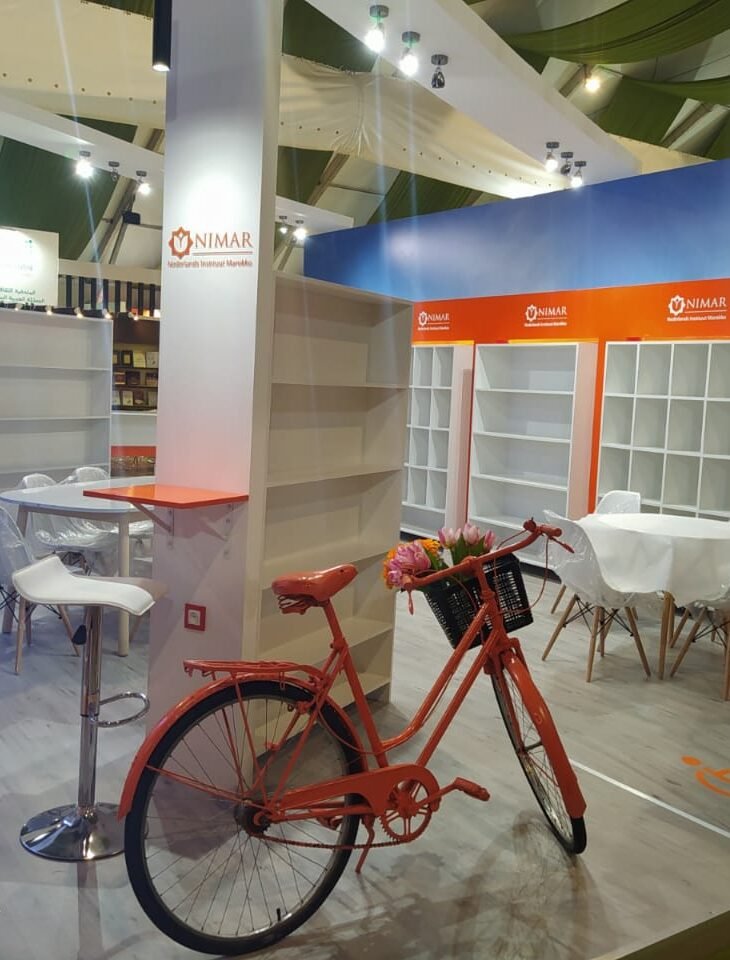 Turnkey exhibit display stands at trade show