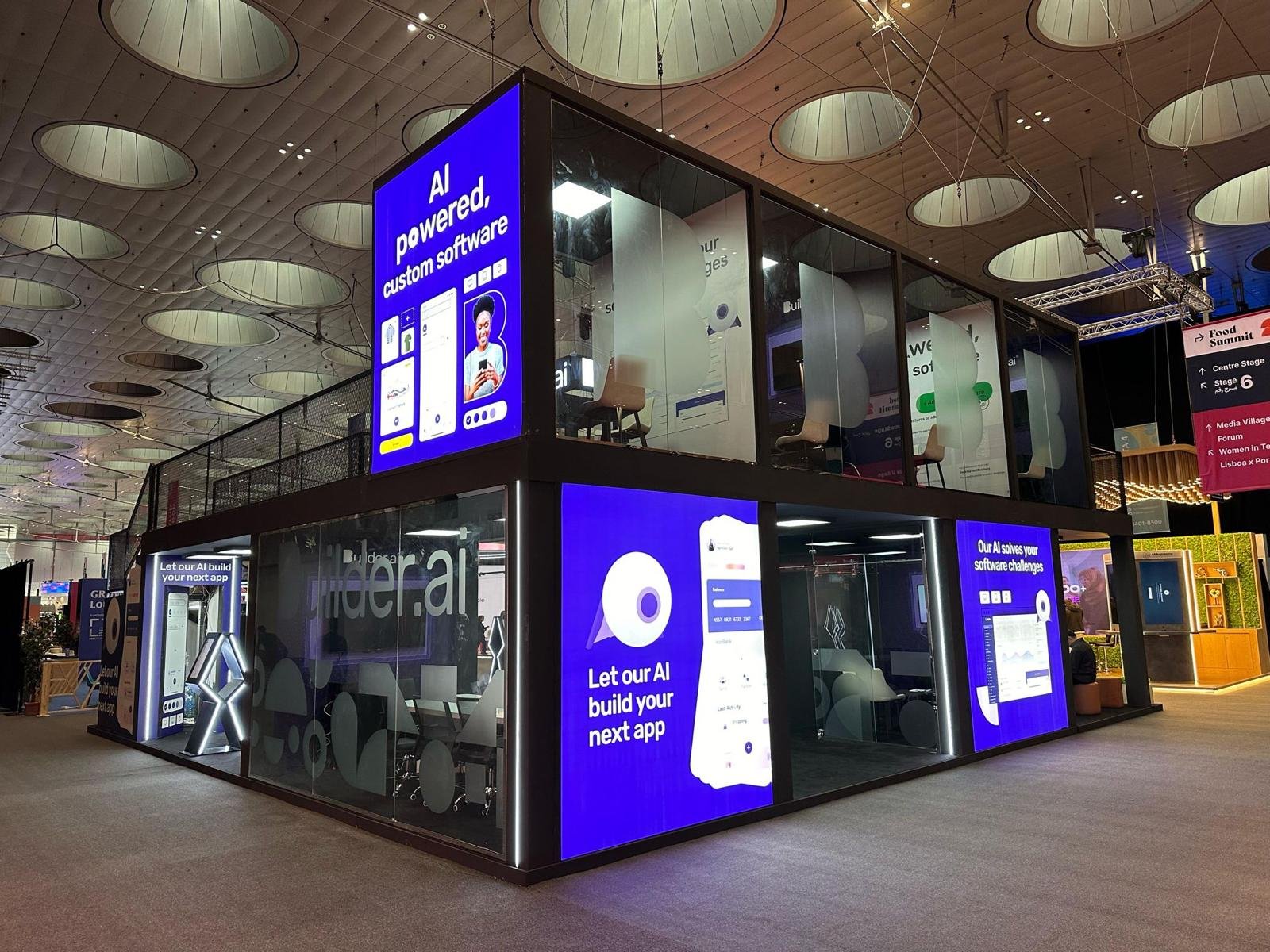 Exhibition stand design in UAE at global trade show