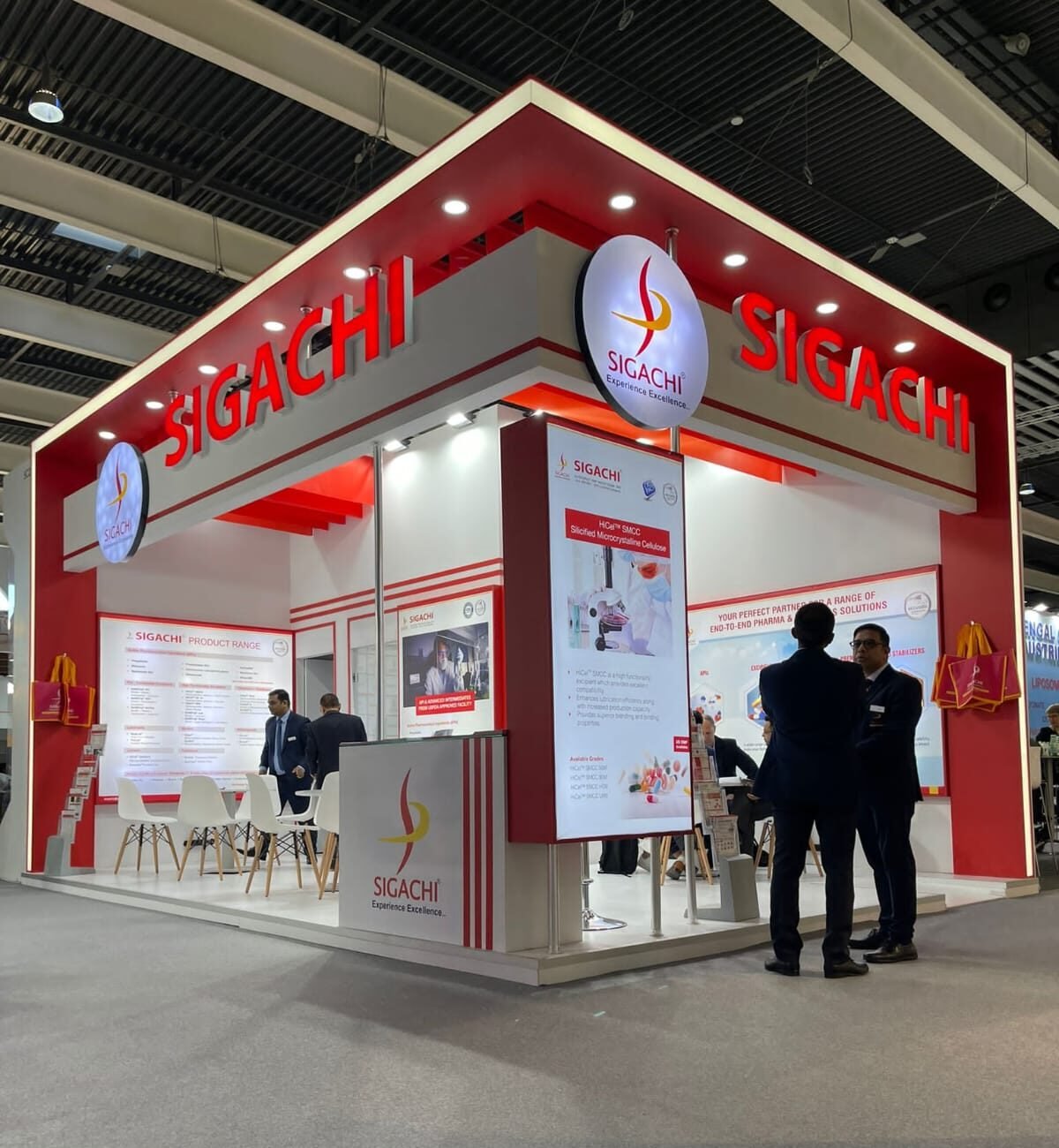 Expo booth design in Spain at international trade show