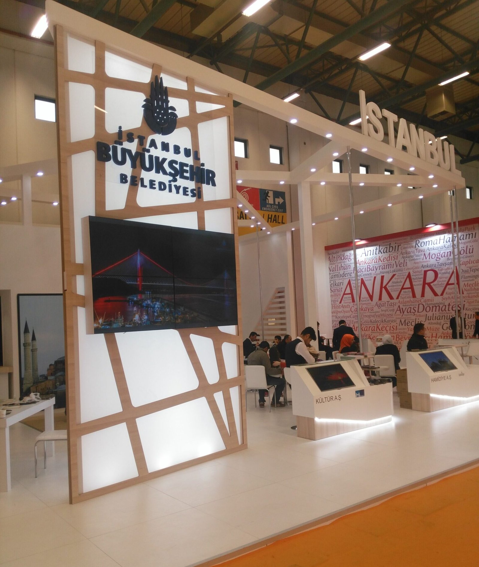 Stand design in Turkey at international trade show