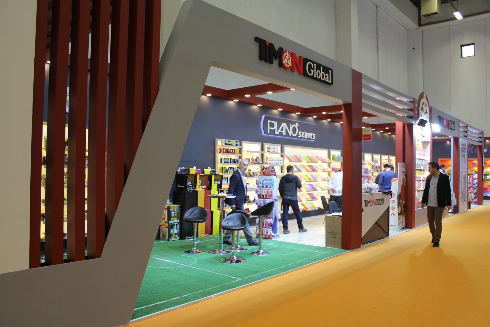 Expo stand design in Marseille at logistics exhibition