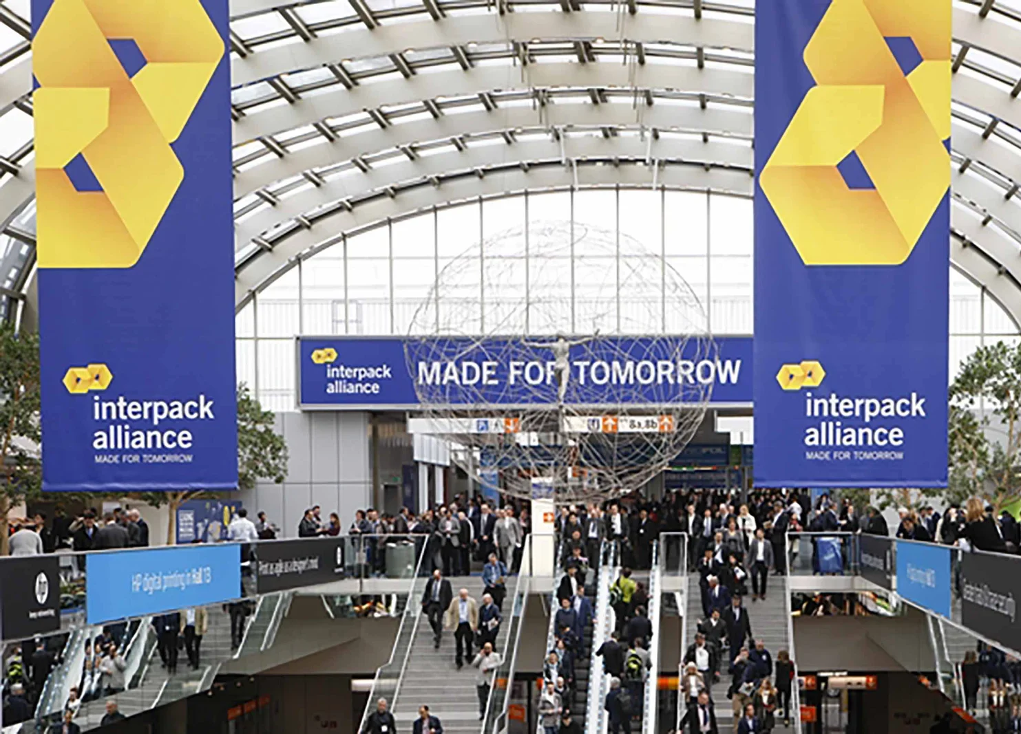Custom stand design in Düsseldorf exhibition hall