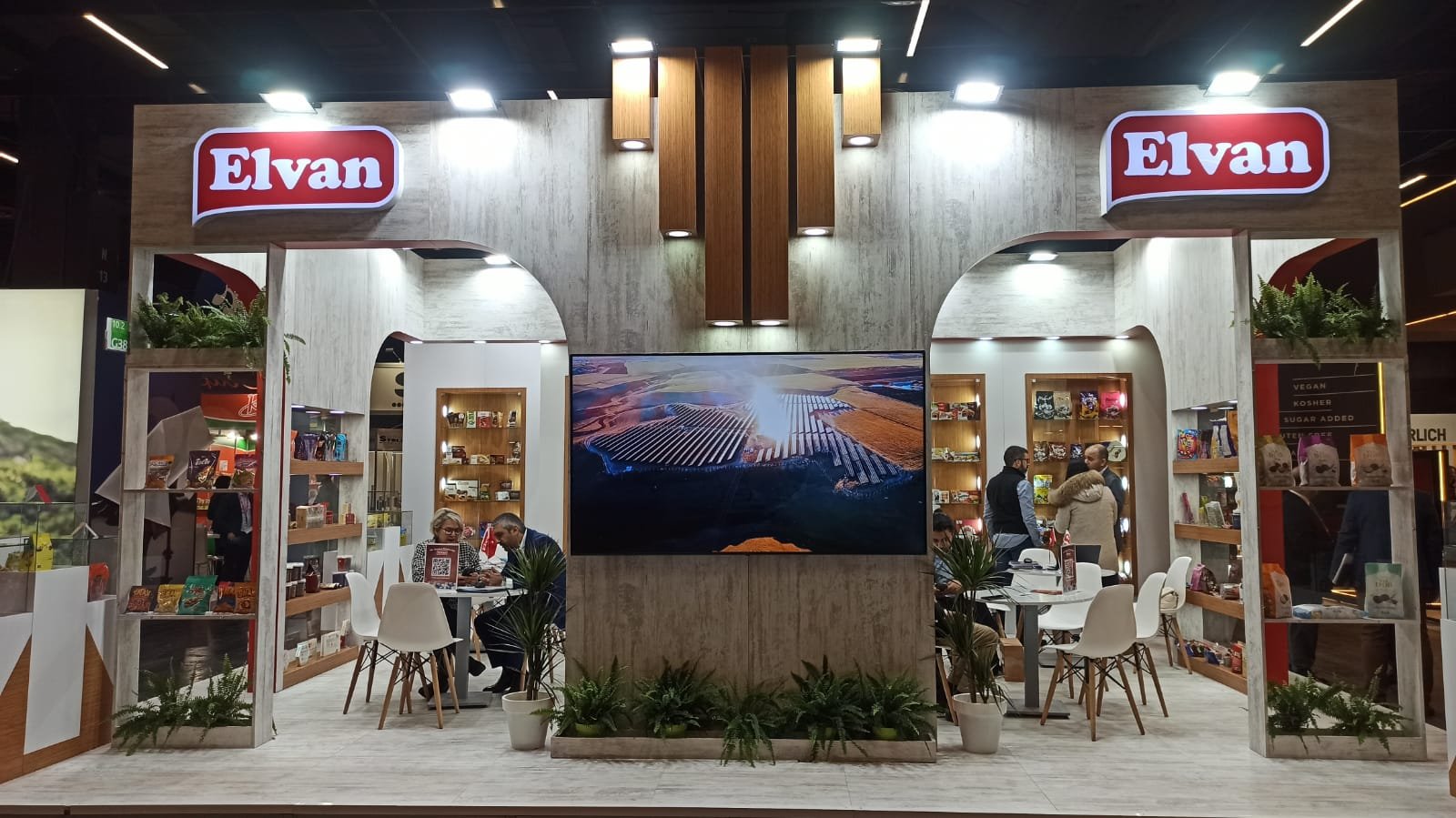 Exhibition stall in Saudi Arabia at industry trade show