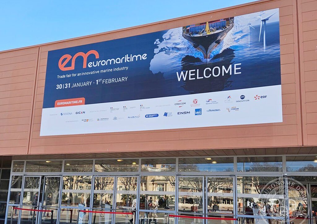 Expo stand design in Marseille at logistics exhibition
