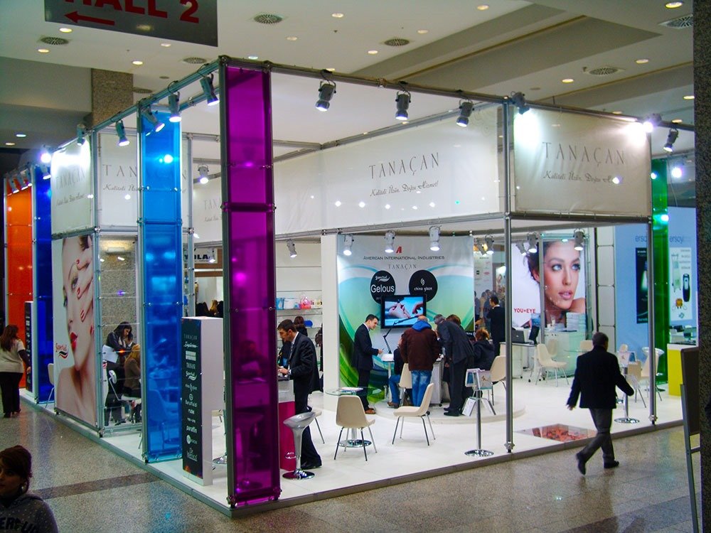 Exhibition stand design in Austria at innovation expo