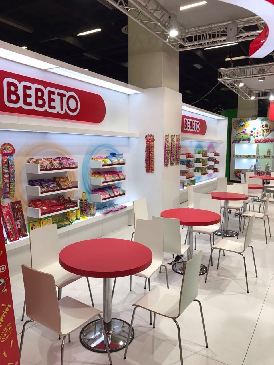 Exhibition stall in Manama at business exhibition
