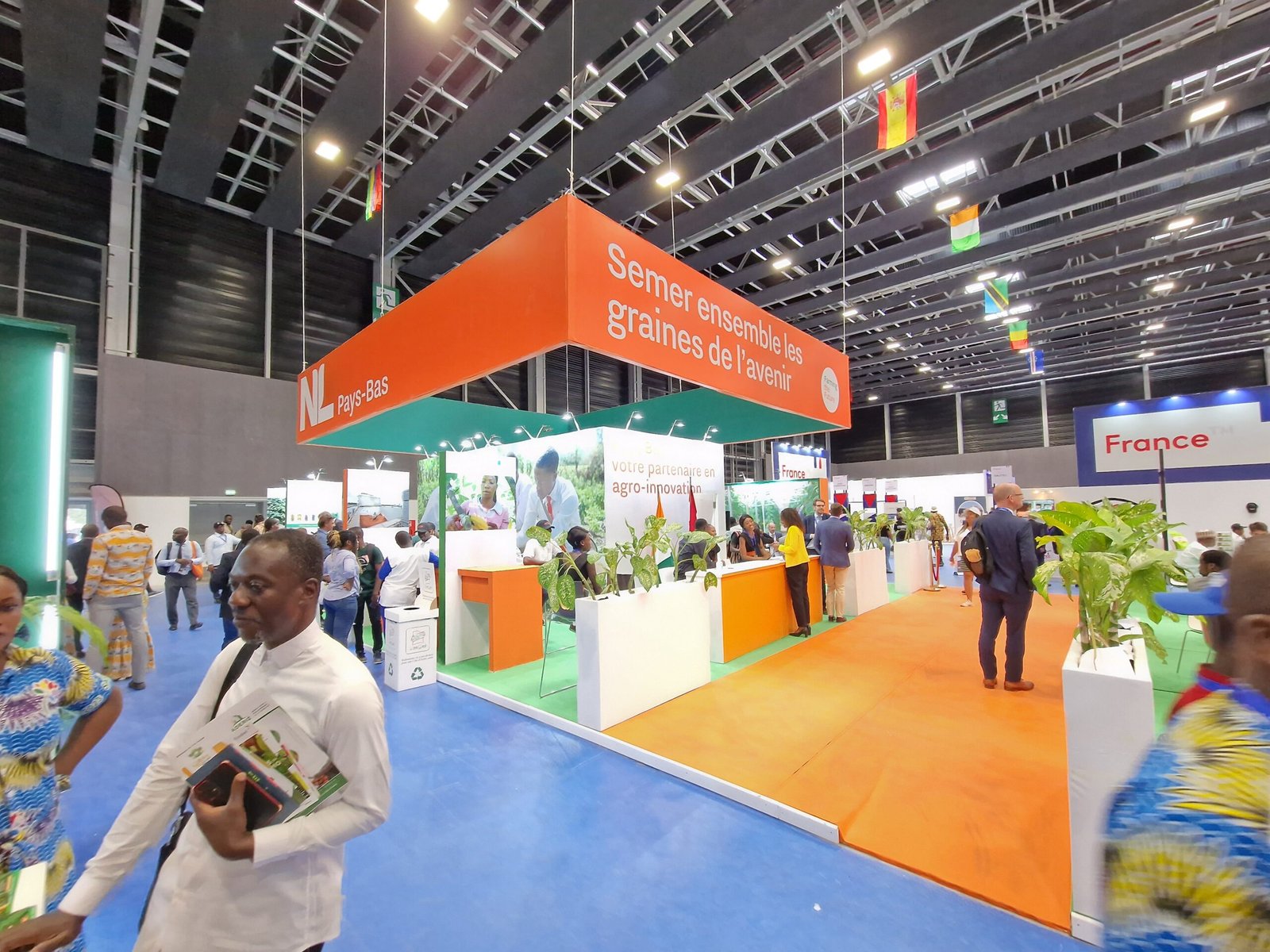 Exhibition stall in Nairobi at technology exhibition