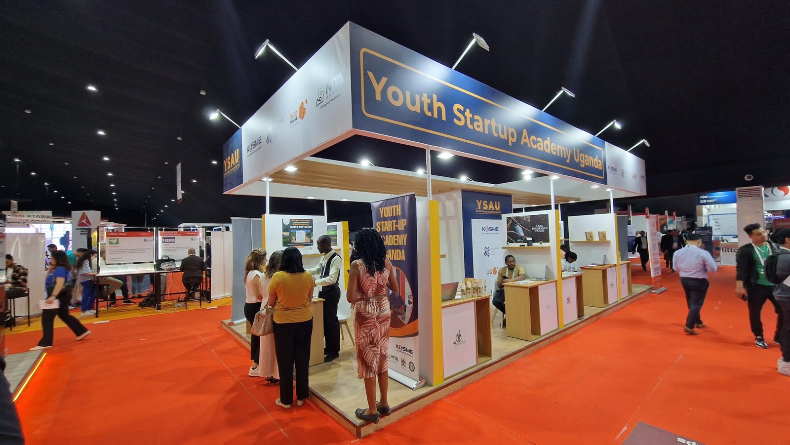 Stand builder in Egypt at international trade fair