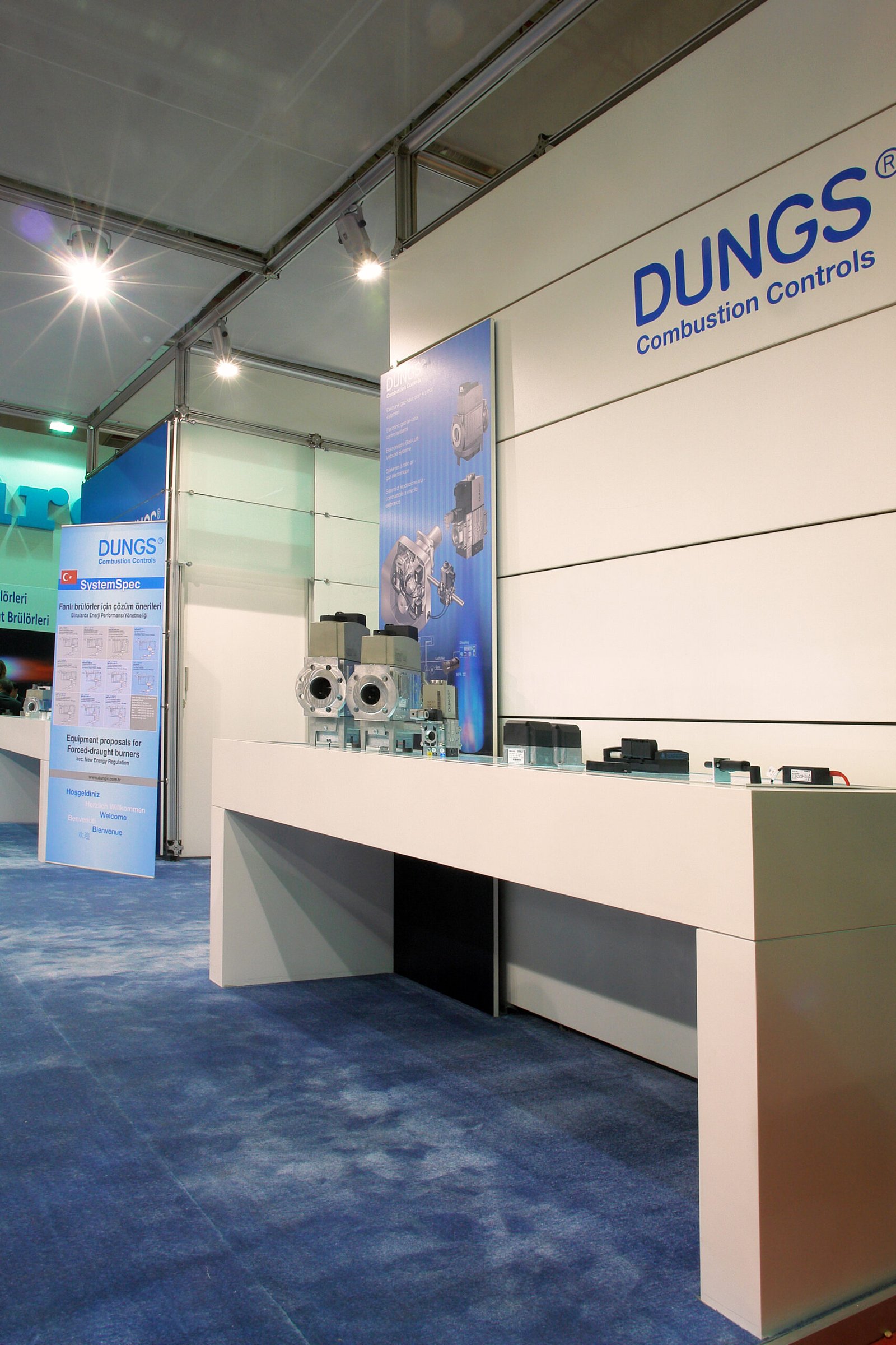 Stand builder in Egypt at international trade fair