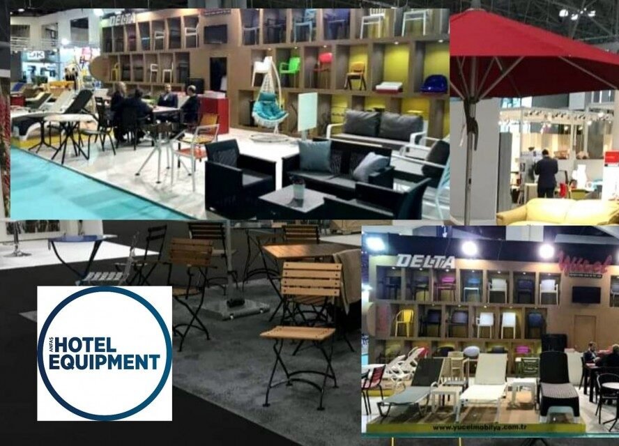 Exhibition stall in Antalya at tourism exhibition