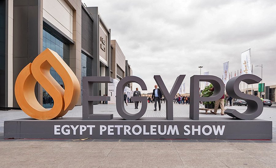 Exhibition stall in Cairo at energy exhibition