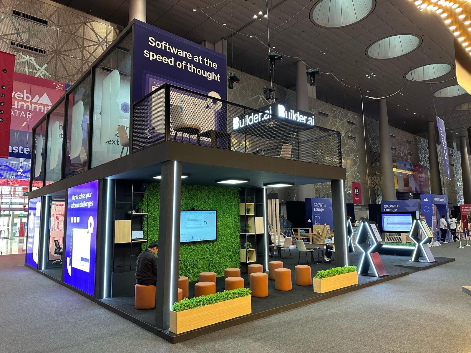 Stand builder in Abu Dhabi at technology exhibition