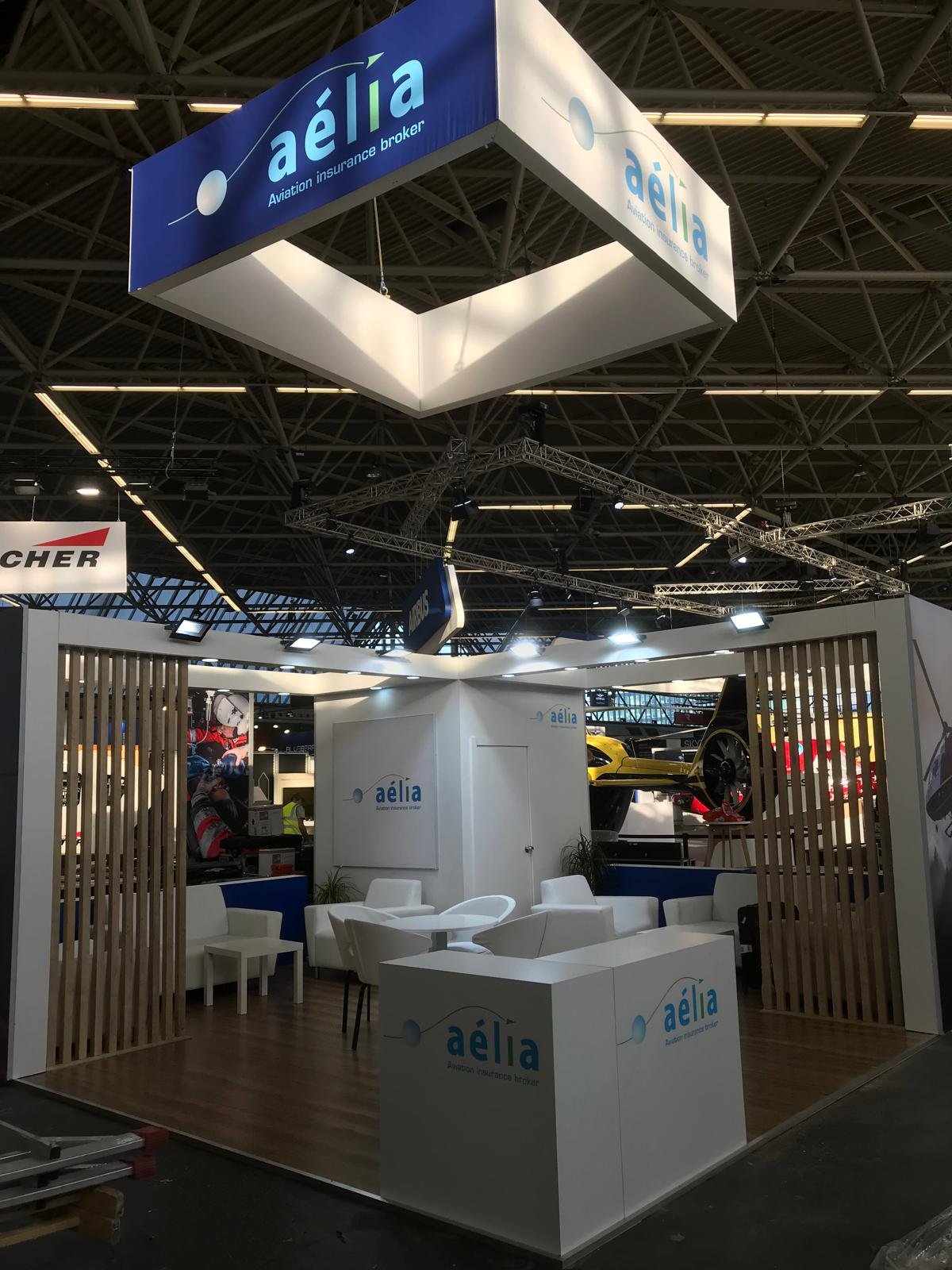 Exhibition stall in Nairobi at technology exhibition