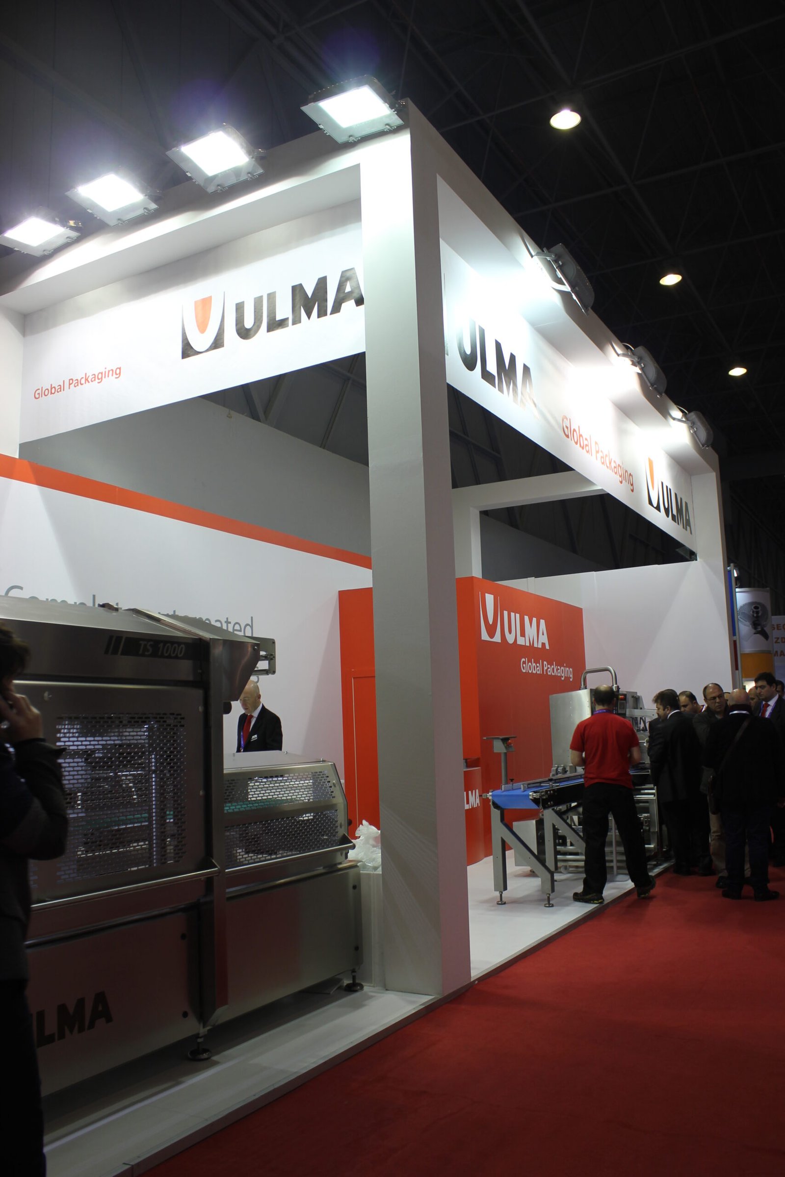 Exhibition stall in Baku at business exhibition