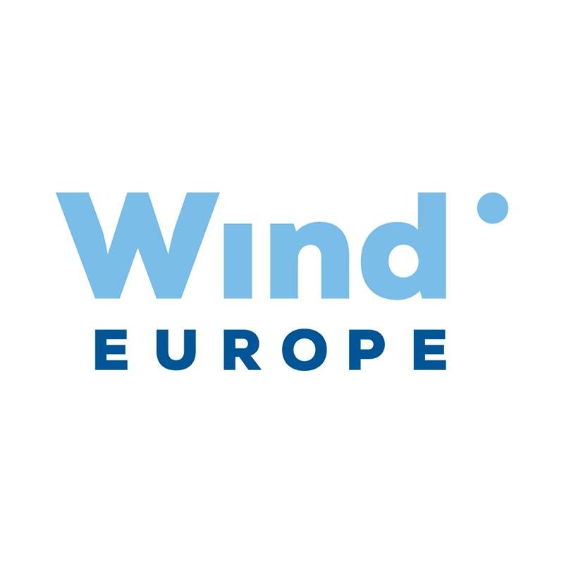 Wind-energy booth at WindEurope Copenhagen 2025 by ExhibitStandBuilder