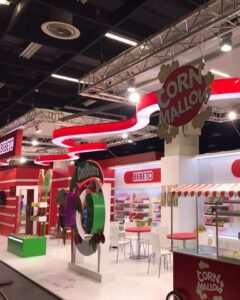 Custom-designed exhibition booth at WHX Dubai 2026 in Dubai by ExhibitStandBuilder.