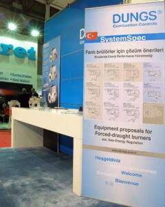 Custom-designed exhibition booth at MUSIAD Expo 2026 in Istanbul by ExhibitStandBuilder